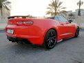 Red Chevrolet Camaro SS Convertible V8 2019 for rent in Dubai 8